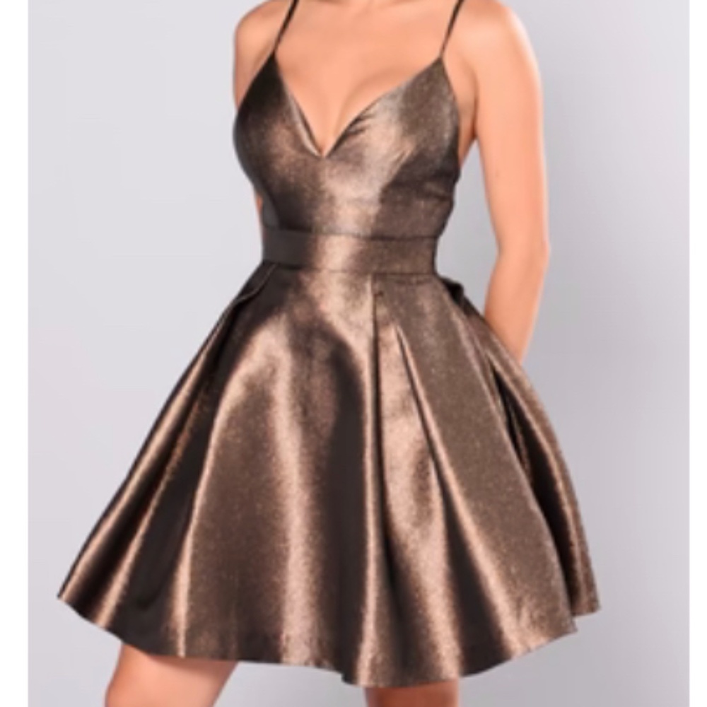 Metallic Dress